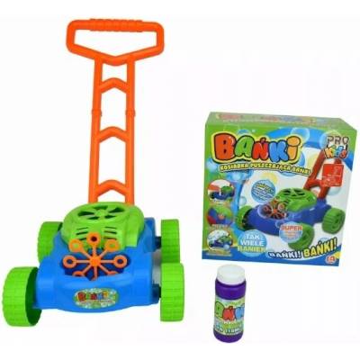Land Toys Strojek na bubliny sekačka na trávu