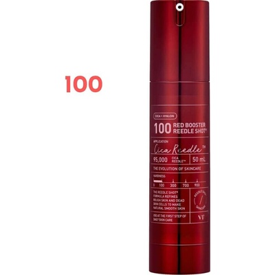 VT Cosmetics Red Booster Reedle Shot 100 Booster sérum s mikrojehličkami a arbutinem 50 ml