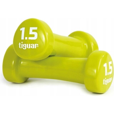 Tiguar Vinylové činky 2 x 1,5 kg 2 ks