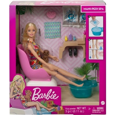 Barbie manikúra pedikúra herní set