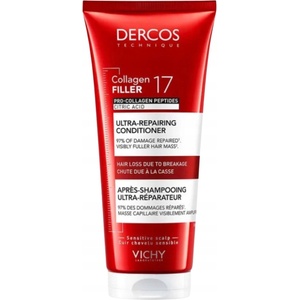 Vichy Dercos Ултравъзстановяващ балсам за коса Collagen 17 Filler, 200 ml - ozone