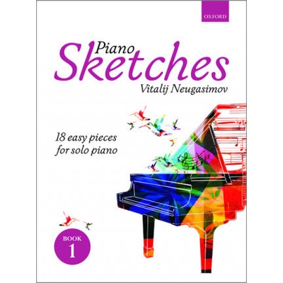 Piano Sketches Book 1 18 jednoduchých skladieb pre sólový klavír