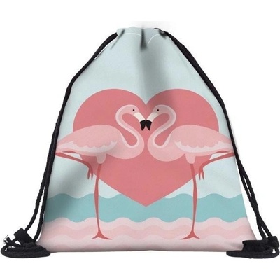 Woodrow Gymsack Vak na záda Plameňák pink – Hledejceny.cz