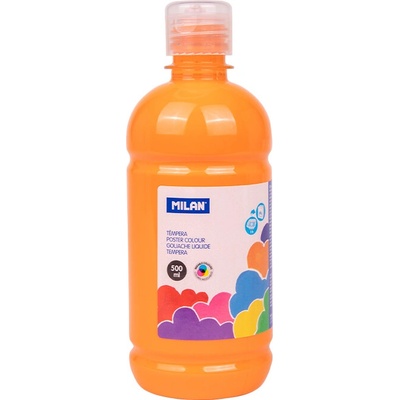 Farba temperová MILAN 500ml oranžová