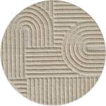 Ayyildiz Бежов кръгъл килим ø 80 cm Art - Ayyildiz Carpets (ART80801121BEIGE)