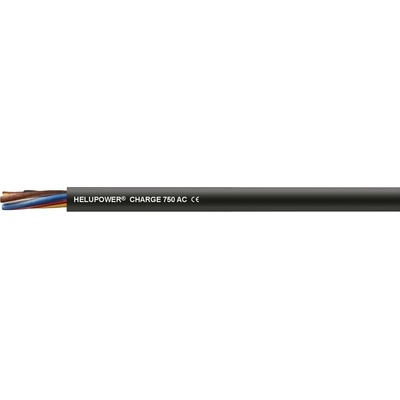 Helu POWER® CHARGE-750-AC Nabíjacia linka 3 G 6 mm² + 1 x 0.50 mm² čierna 17001069-50 50 m