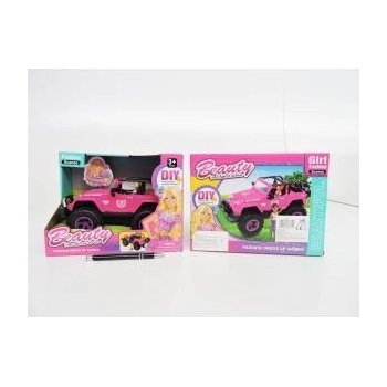 Mattel AUTO pink. with doll, set. , 15x15x20 cm, cards