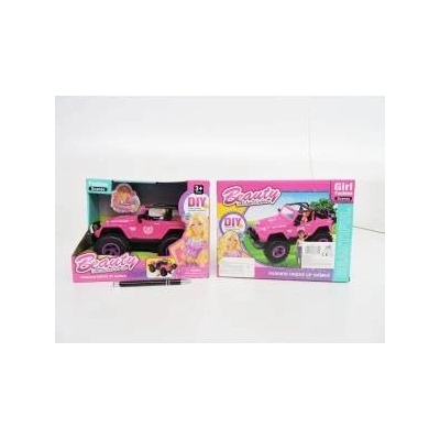 Mattel AUTO pink. with doll, set. , 15x15x20 cm, cards