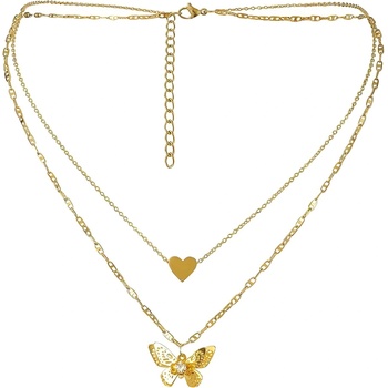 HARAHU Колие va-26896 - Златен kp26896 (va-26896)