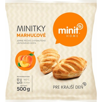 Mrazené Minit Home Minitky marhuľové 500g