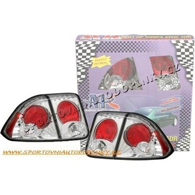 Honda Civic 2001-03 4-dveř. APC zadní čiré lampy
