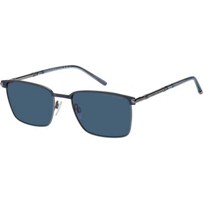 Tommy Hilfiger Hil Sun Sq SunGls Sn63 - Blue Ruthenium