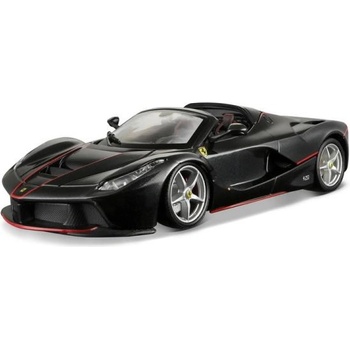Bburago Bburago 1: 24 Ferrari Laferrari Aperta Металик Черен