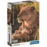 Clementoni Пъзел Clementoni от 500 части - Котешка любов (35620)