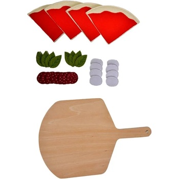 Image 1 of Classic World Дървен кухненски комплект - Пица с дъска за рязане