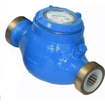 Belasitsa Водомер за сграда БЕЛАСИЦА резбови със сух ролков брояч 2'', btv r-25 куб. м/час, Топла вода, без холендър (1601304)