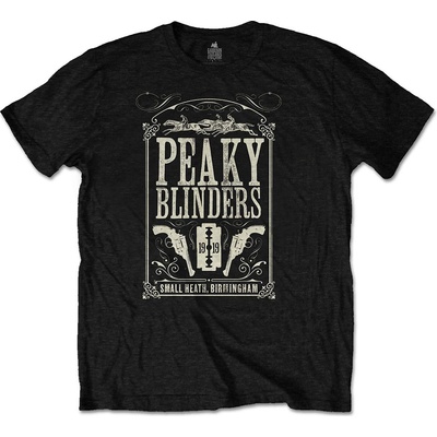 Peaky Blinders tričko Soundtrack čierne