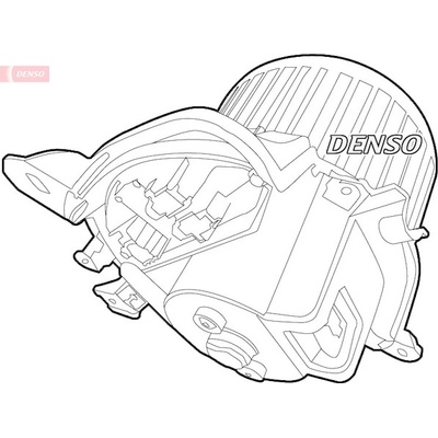 vnitřní ventilátor DENSO DEA01012 DE DEA01012