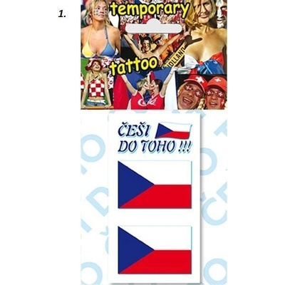 Arch Tetovací obtisky vlajky ČR – Sleviste.cz