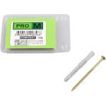 Pro m УНИВЕРСАЛЕН ДЮБЕЛ С ВИНТ Ф6Х60ММ 10 БРОЯ pro m (3800160906566)