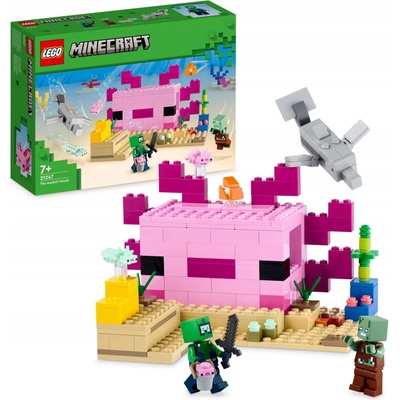 LEGO® Minecraft™ 21247 Domeček axolotlů