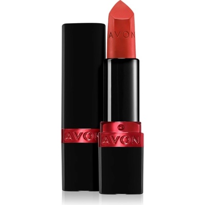 Avon Ultra Matte matná hydratační rtěnka Fiercely Reda 3,6 g
