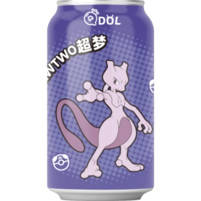 QDol Pokemon Ginger Lemon Gin Fizz Sparkling Water 330 ml