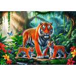Trefl - Puzzle Tiger Habits - 200 piese