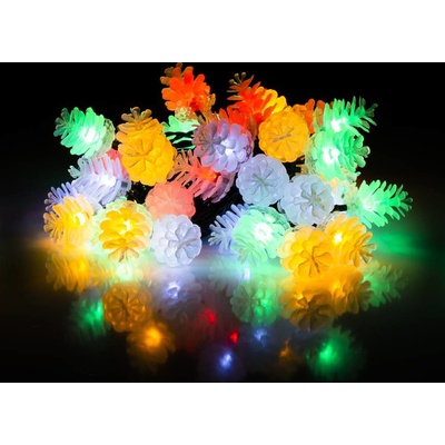 Retlux RXL 308 Vánoční řetěz se šiškami 40 LED – Zbozi.Blesk.cz