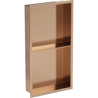 Mexen X-Wall-R нишева полица с борд и рафт 60 x 30 см, четкана мед - 19C0603010S (19C0603010S)