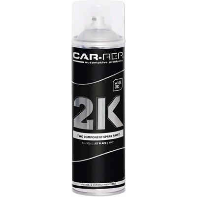 Lak Car-Rep 2K RAL9005 matt tmavočierny 500 ml