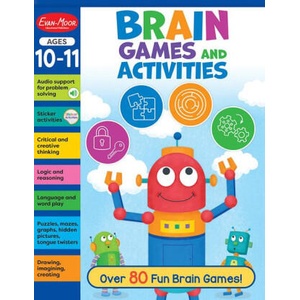 Brain Games for Today's Kids, Ages 10-11 Workbook | Evan-Moor Educational Publishers (ISBN: 9781645143604)