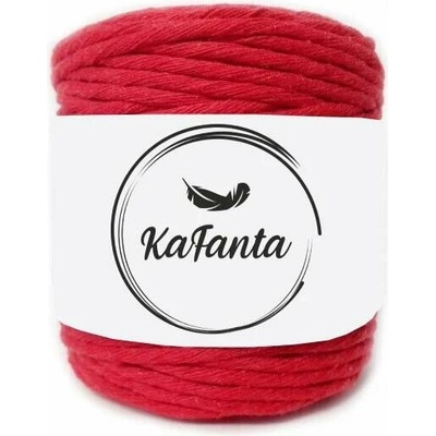 Macrame priadza KaFanta 3mm/200m - červená