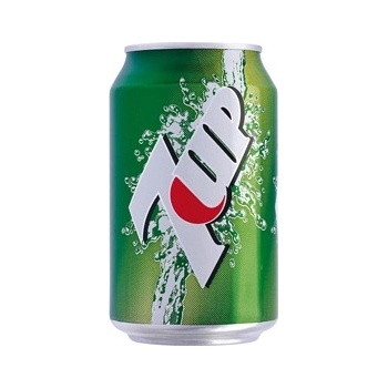 7UP 330 ml plech