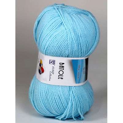 Pletací příze Vlnap BATOLE 56020 modrá, klasická, 100g/416m