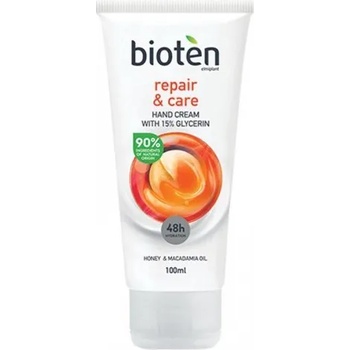 Image 1 of Bioten Repar & Care възстановяващ крем за ръце 100мл