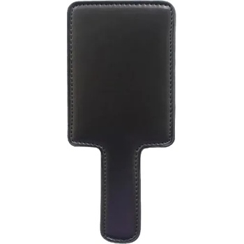 XMS Bdsm Плескалка с кожена облицовка "square black paddle" 21 см