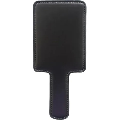 XMS Bdsm Плескалка с кожена облицовка "square black paddle" 21 см