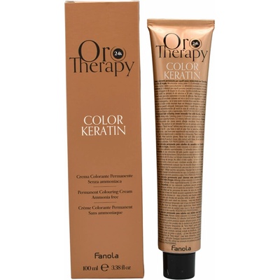 Fanola OroTherapy Color Keratin Permanent Colouring Cream Amonia Free silver 100 ml