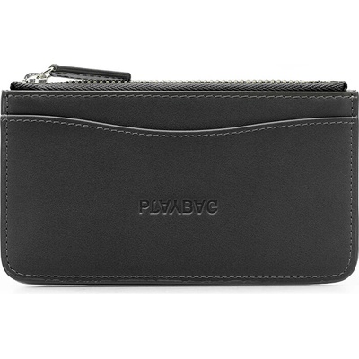 Černá kožená peněženka STACK Classic & Essential Playbag