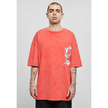 Mister Tee Тениска Sense Chrome T-Shirt Washed red XXLUB-SENSE011-00199 - Тъмносив, размер S