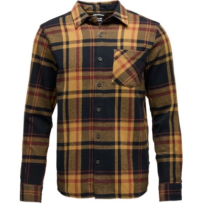 Black Diamond pánska košeľa Project flannel oranžová