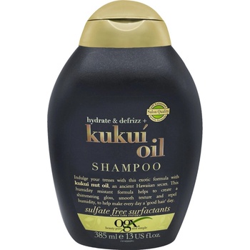 OGX hydratační šampon proti krepatosti kukui olej 385 ml