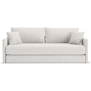 Cosmopolitan Design Бежов шенилов сгъваем диван 209 cm Shannon - Cosmopolitan Design (COS_3SF_138_F1_SHANNON1)