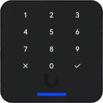 Ubiquiti Ubiquity UA-G3-Flex-B - NFC четец на карти от трето поколение с клавиатура и поддръжка на Touch Pass (UA-G3-FLEX-B)