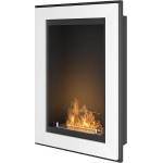 SIMPLEfire Frame 550 white + glass Камини