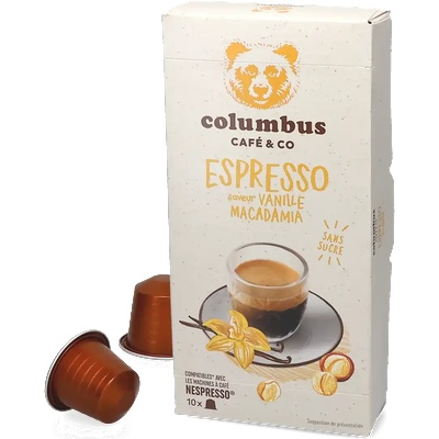 Columbus Café | Ванилово макадамия еспресо - 10 капсули за Nespresso®