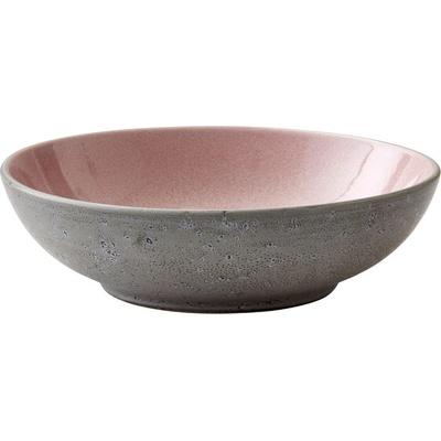 Bitz,Talíř na těstoviny PastaSkal Grey/Light pink 20 cm růžová