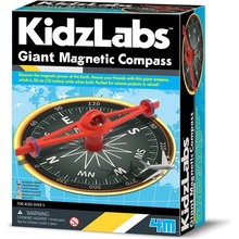 Kidzlabs 4M Obrý magnetický kompas