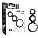 Addicted Toys - rings комплект за penis - smoked